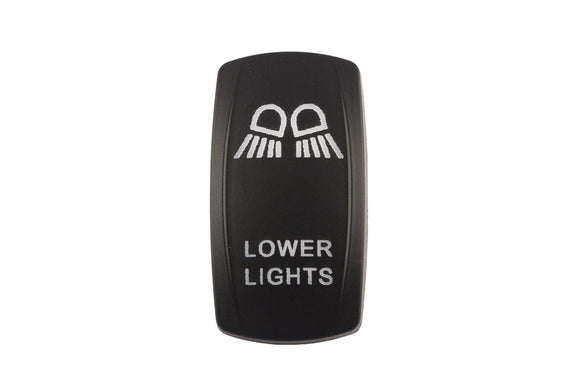 Lower Lights - Engraved Contura V Actuator