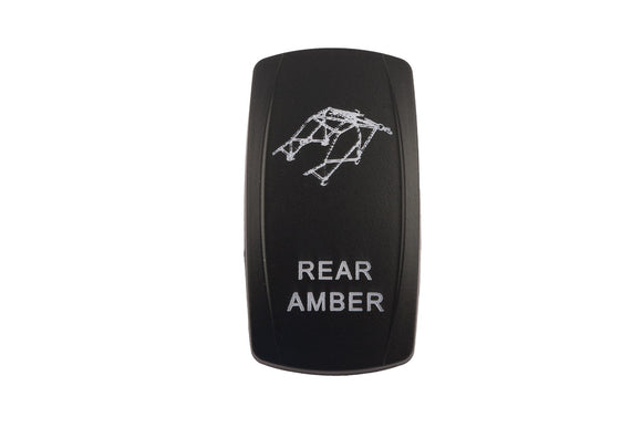 Rear Amber - Engraved Contura V Actuator