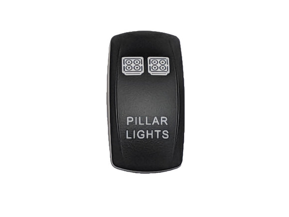 Pillar Lights - Engraved Contura V Actuator