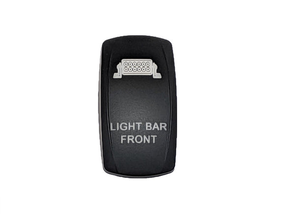 Light Bar Front - Engraved Contura V Actuator