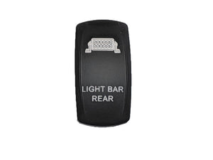 Light Bar Rear - Engraved Contura V Actuator