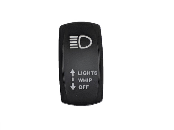 Whip / Lights - Engraved Contura V Actuator