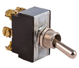 (MOM ON)-OFF-(MOM ON) TOGGLE SWITCH--METAL LEVER--DOUBLE POLE SCREW TERMINAL