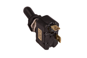 (ON)-OFF-(ON)  Triple Sealed  Toggle Switch -- Metal Lever