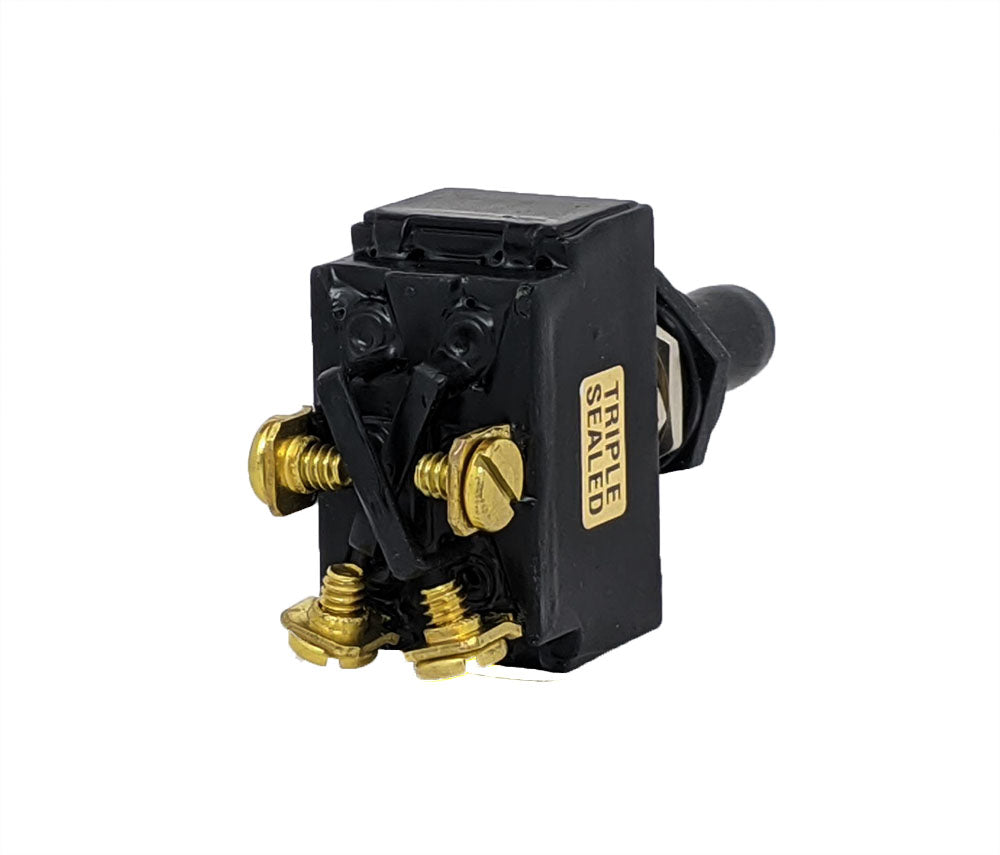On)-Off-(On) Triple Sealed Toggle Switch-Reverse Polarity