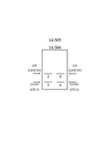 Off-On 1- On 2 Progressive Contura Il Switch W/ Black Actuator
