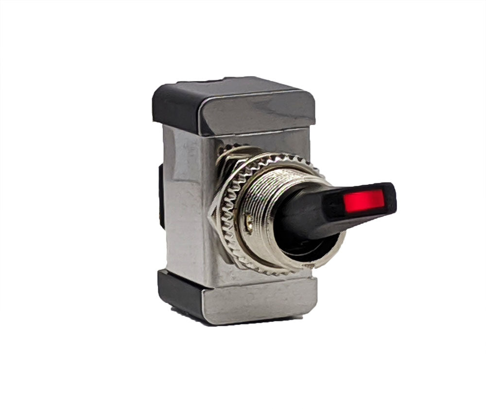 Lever Key Switch K4 LEVER SWITCH BLACK W/LIT TIP – K4SwitchesDirect.com