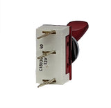 K4 Lever Switch Off-On Red