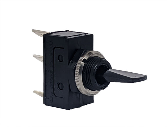 On-Off-On  Black Lever Switch