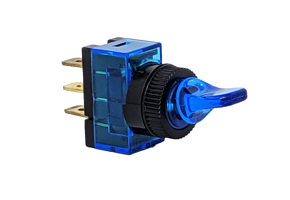 K4 LEVER SWITCH BLACK W/LIT TIP – K4SwitchesDirect.com