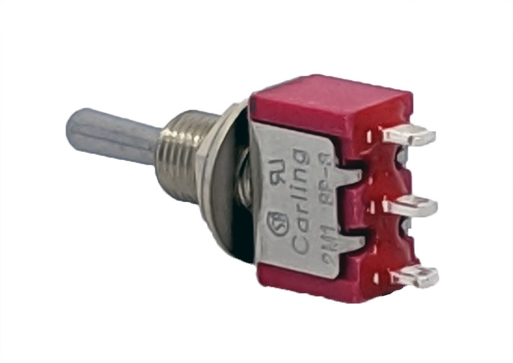 ON-OFF-ON Mini Toggle Switch | Solder Terminals | K4