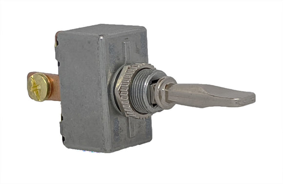 K4 Lever Switch (On)-Off-(On) Momentary - Metal Lever - Heavy Duty