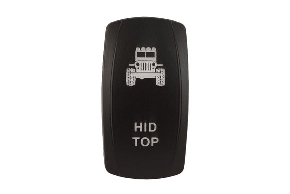 HID Top - Engraved Contura V Actuator