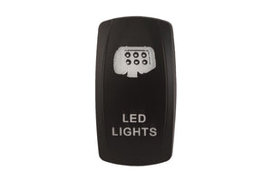 LED  Lights - Engraved Contura V Actuator