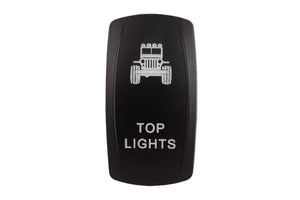 Top Lights - Engraved Contura V Actuator